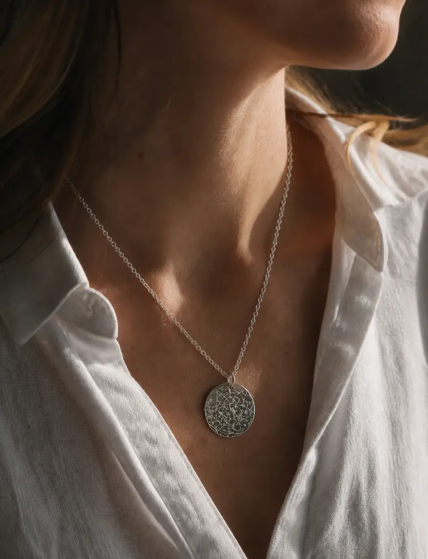Star Map Necklace